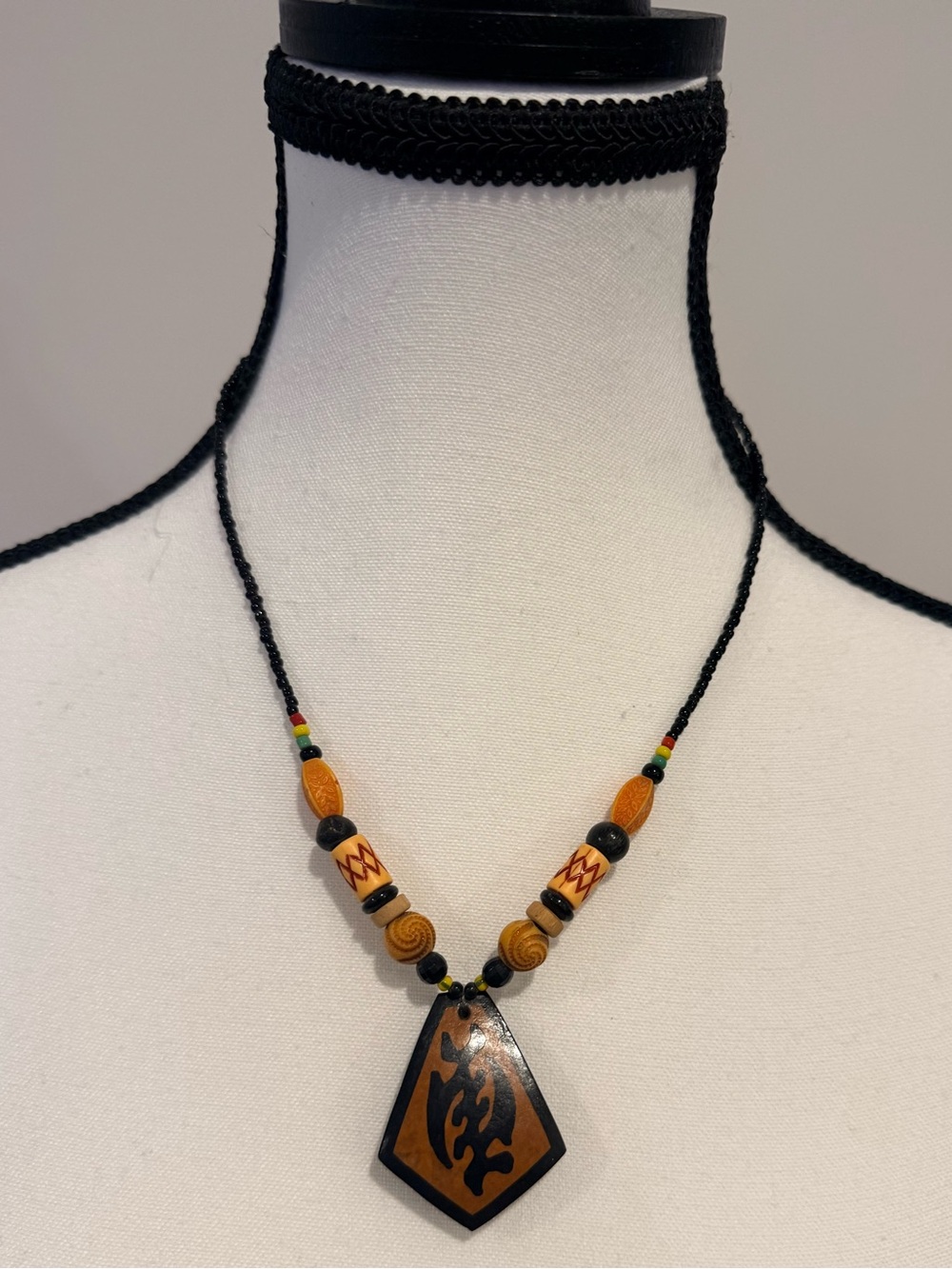 Gye Nyame Handcrafted Pendant Necklace